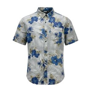Vans Floral Button Down Short Sleeve Shirt - sz Medium